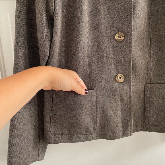 Vintage Wool Blazer Jacket - Picture 5 of 8